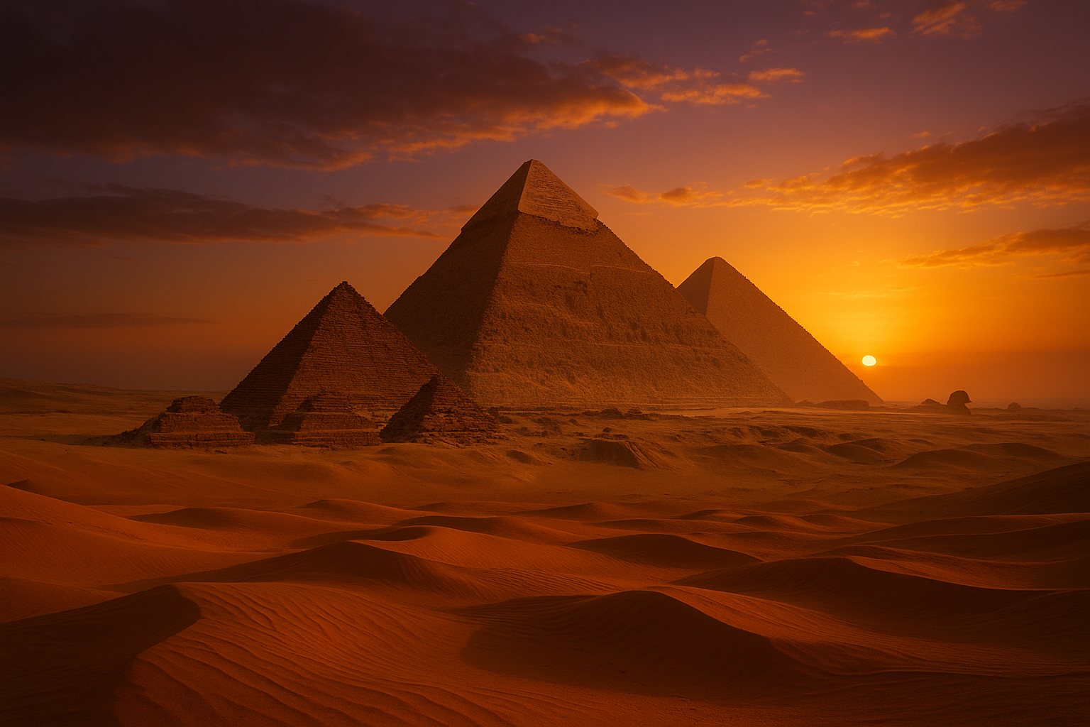 pyramids