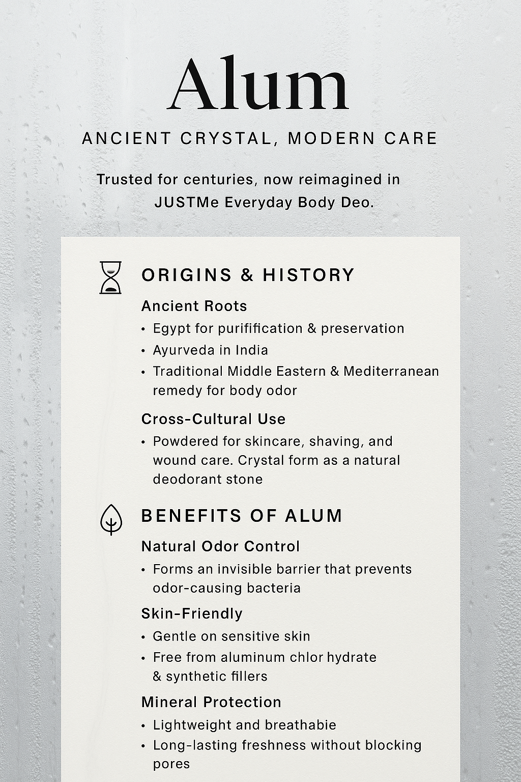 THE PURIFIER | 72h Body Deodorant