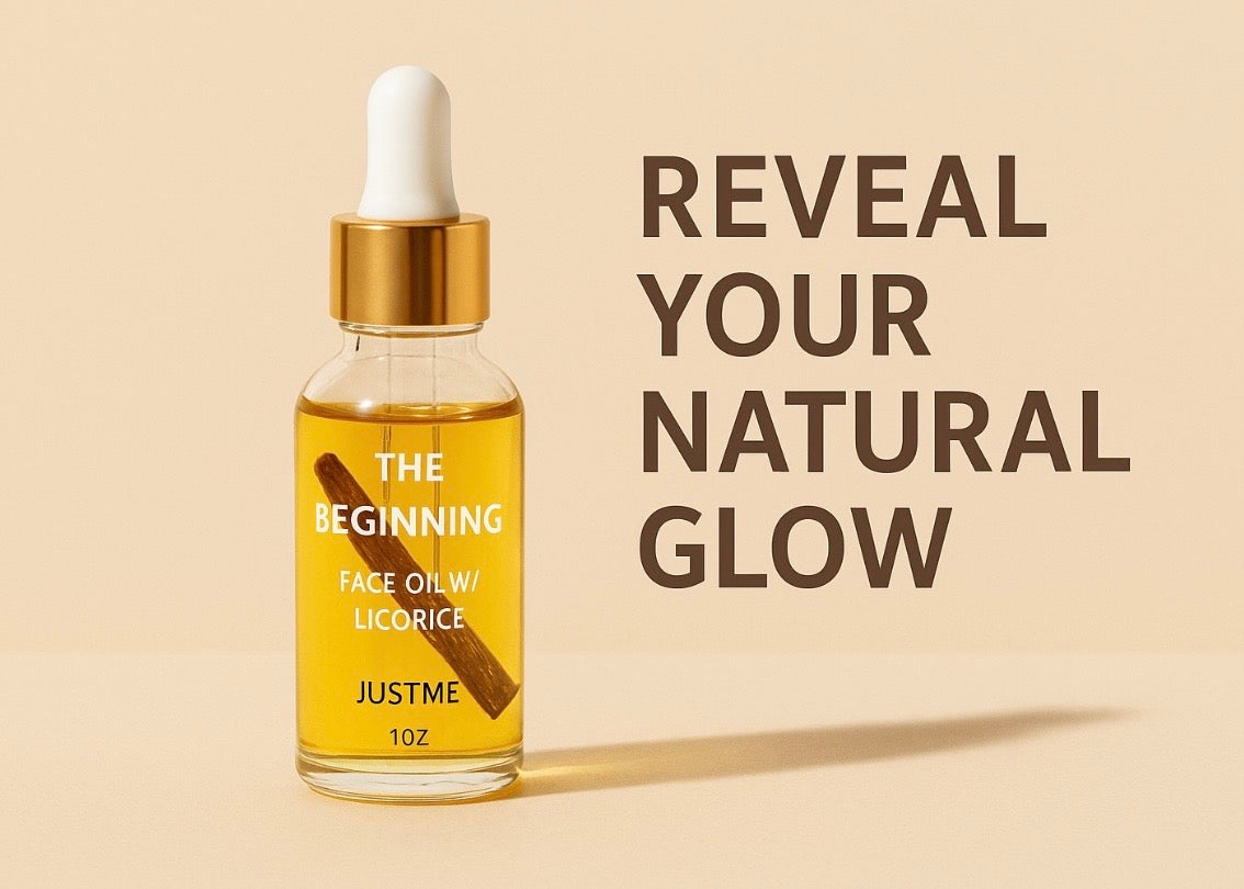THE BEGINNING | Glow Face Oil w/ Organic Licorice